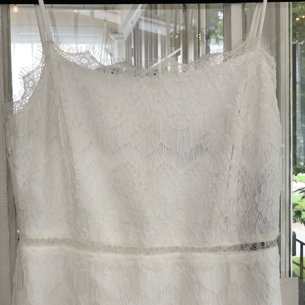 Lulus White Lace Midi Dress - Picture 6 of 8